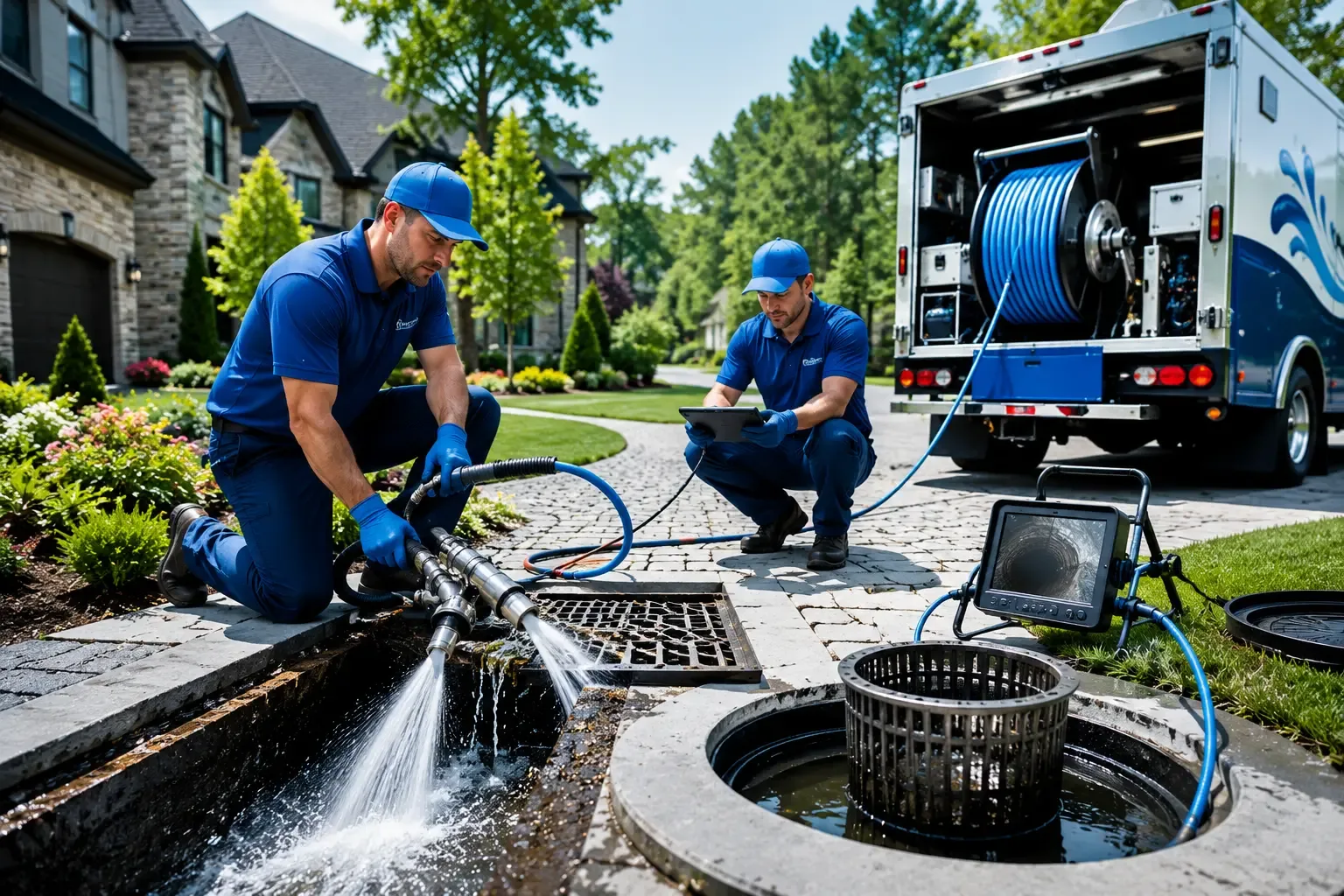 Local outdoor drain cleaning professionals in Hopkinton, RI
